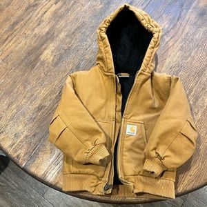 Toddler Boys carhartt jacket like new!